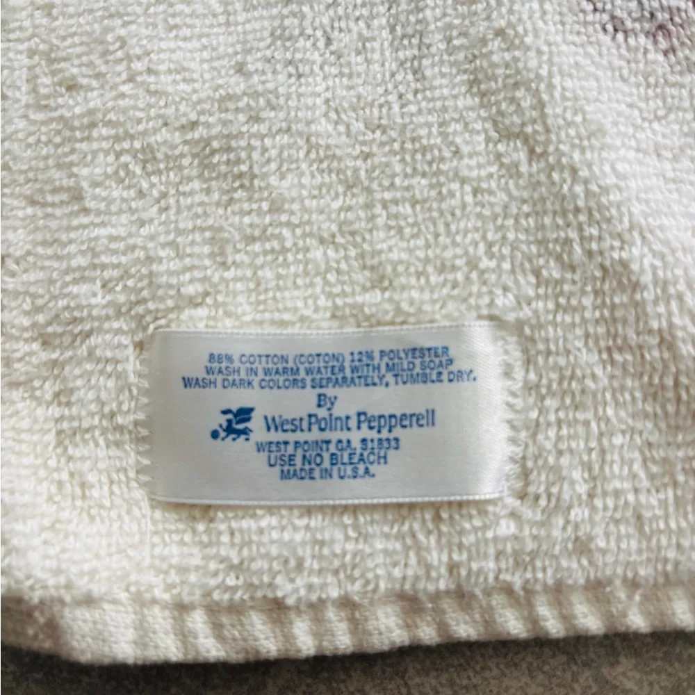 Vintage West Point Pepperell Hand Towel